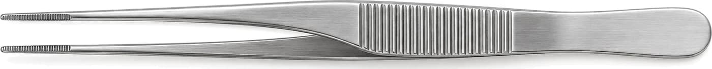 Long, slim DeBakey forceps