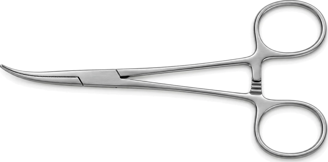 Curved Halsted mosquito hemostat